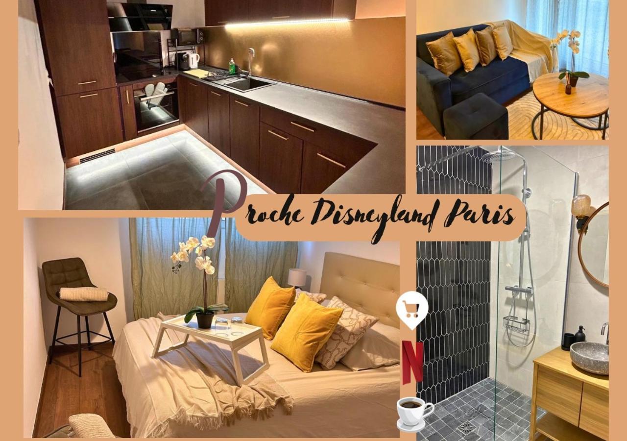 Splendide Appart' Pres De Disney 蒙泰夫兰 外观 照片